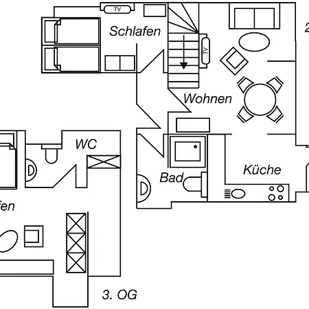 Апартаменты Objekt-nr 154 - Hafen - Vorderreihe